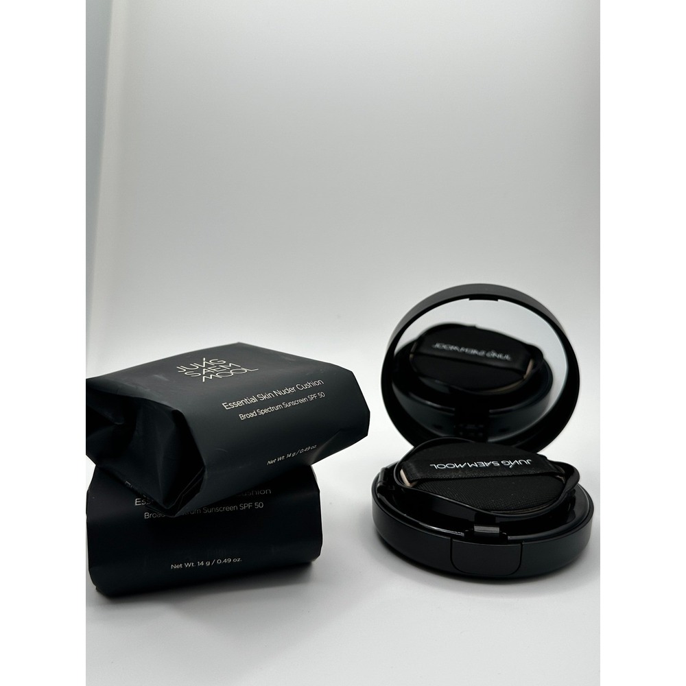 Jung Saem Mool Essential Skin Nuder Cushion Bundle 19 Light SPF 50 3-Piece Set - Picture 3 of 7